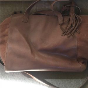 AEO leather crossbody purse